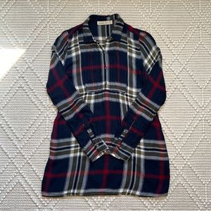 Abercrombie and Fitch plaid shirt dress